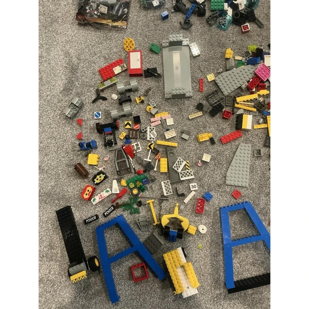 LEGO & Mega Bloks Bulk Lot Building Blocks/ Hobbit &Teenage Ninja Turtles Legos